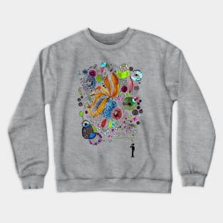 MY CRAZY BRAIN Crewneck Sweatshirt